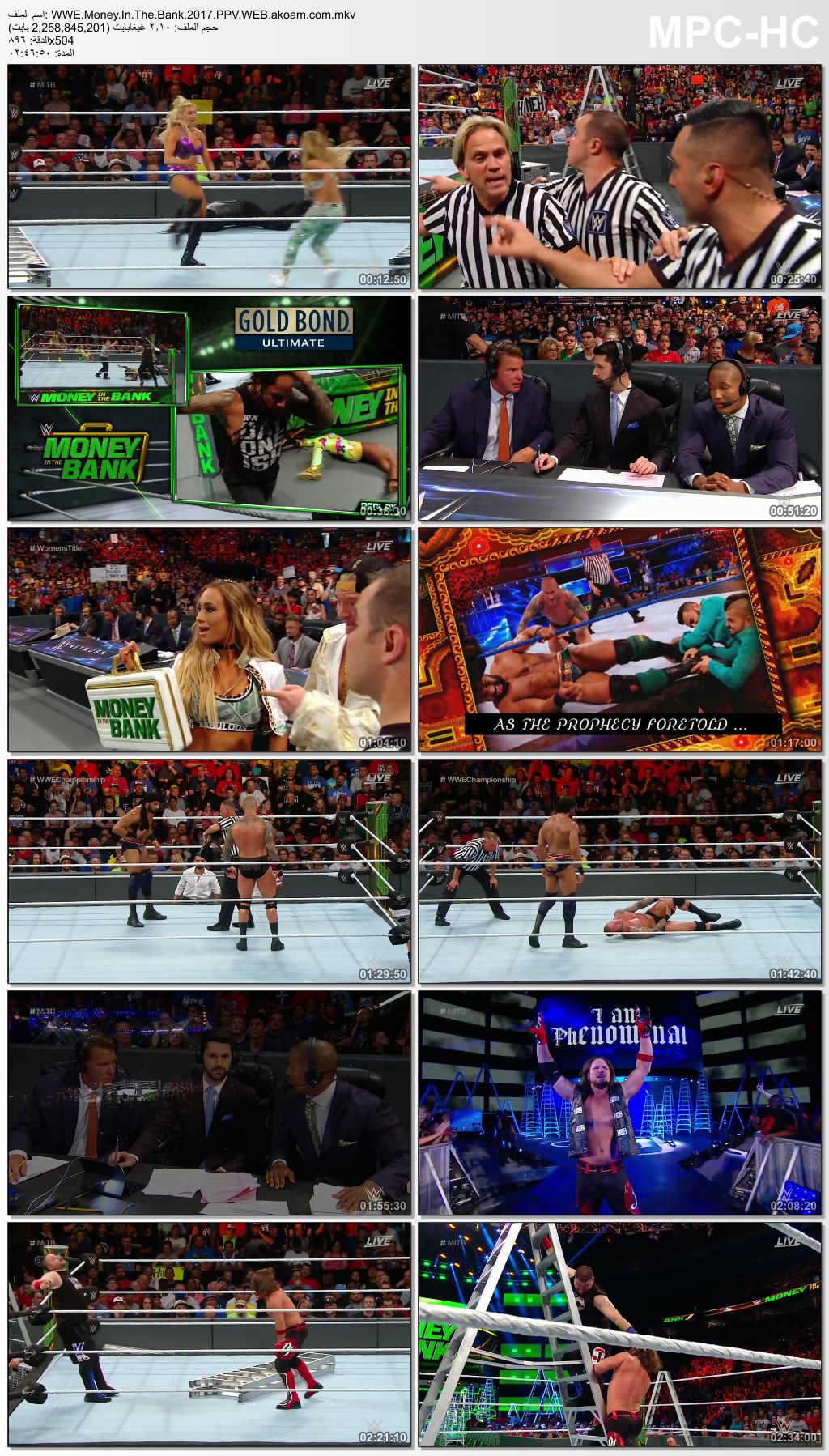 WWE Money in the Bank 2017,موني ان ذا بانك,موني ان ذا بانك 2017,WWE,Money In The Bank