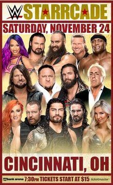مهرجان WWE Starrcade 2018 Special